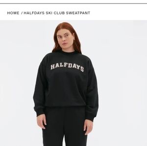 Halfdays SKI Club Sweatshirt